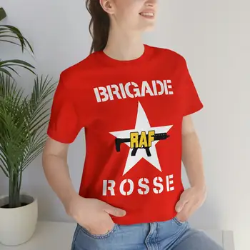 Трибьют-футболка Brigade Rosse | Джо Страммер, винтажная панк-эстетика, Red Brigade For The Revolution